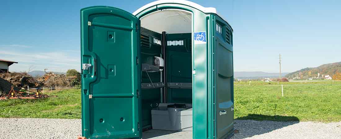 Rollstuhlgängige Toiletten